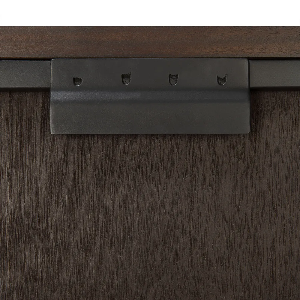 Bricks Vægdekoration 100x100 cm Brun