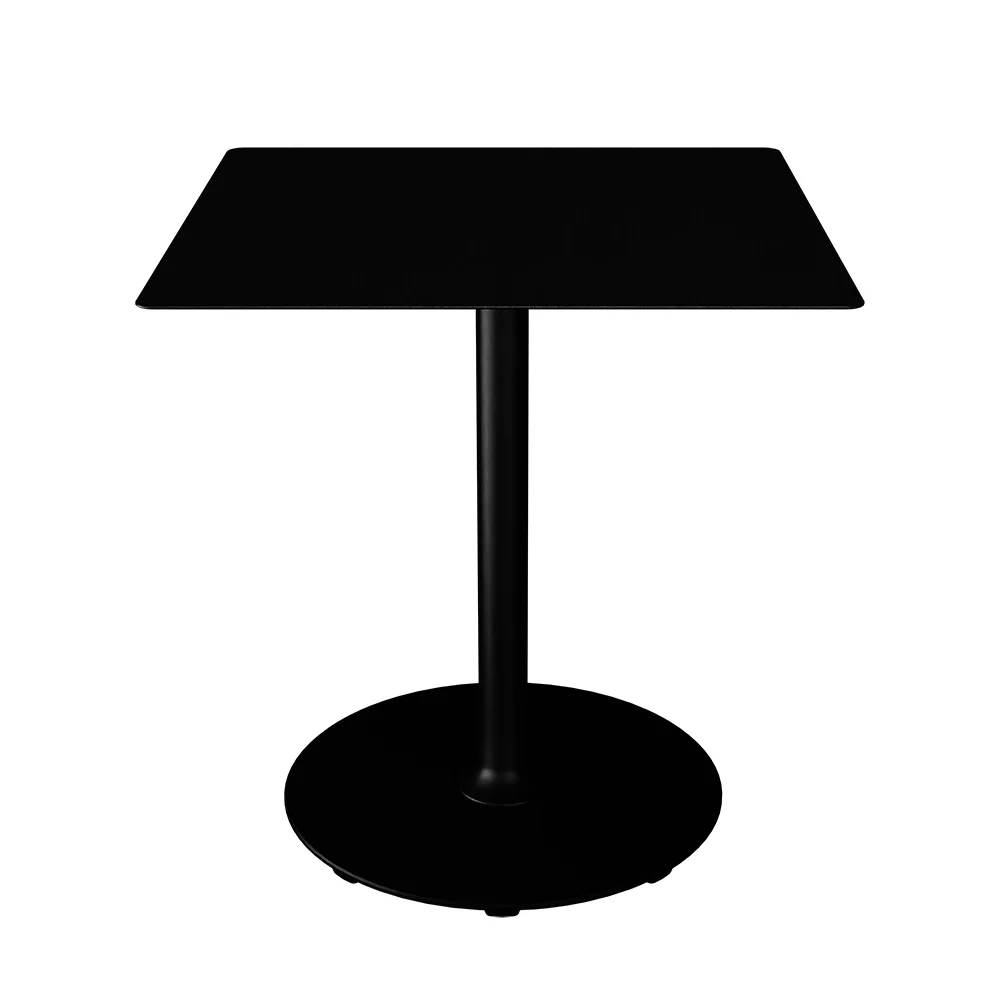 Houe, PICO Sofabord 70x70 cm, rund fod sort