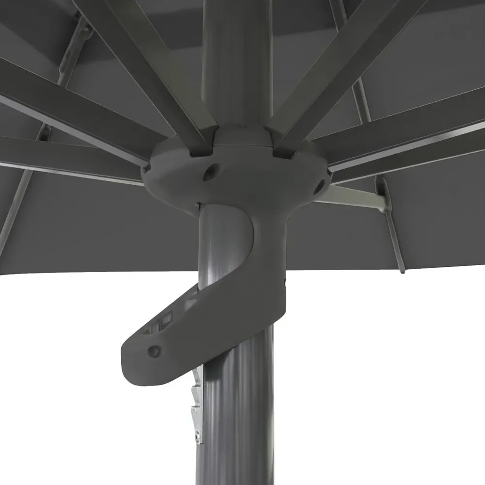 Mozzo parasol 400x400 cm Grå/Antracit