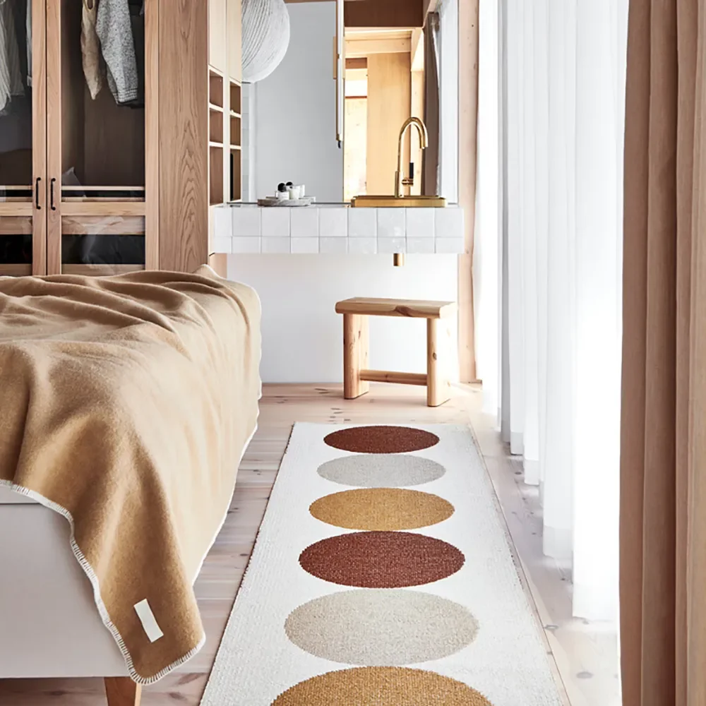 Otto Harvest / Background Vanilla tæppe 70 x 280 cm