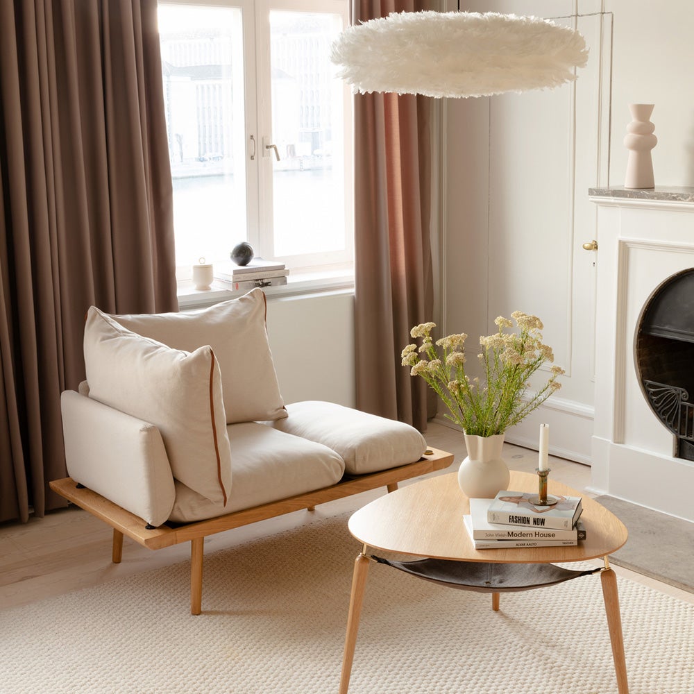 Eos Esther lampeskærm Large Ø82 cm Light Blue