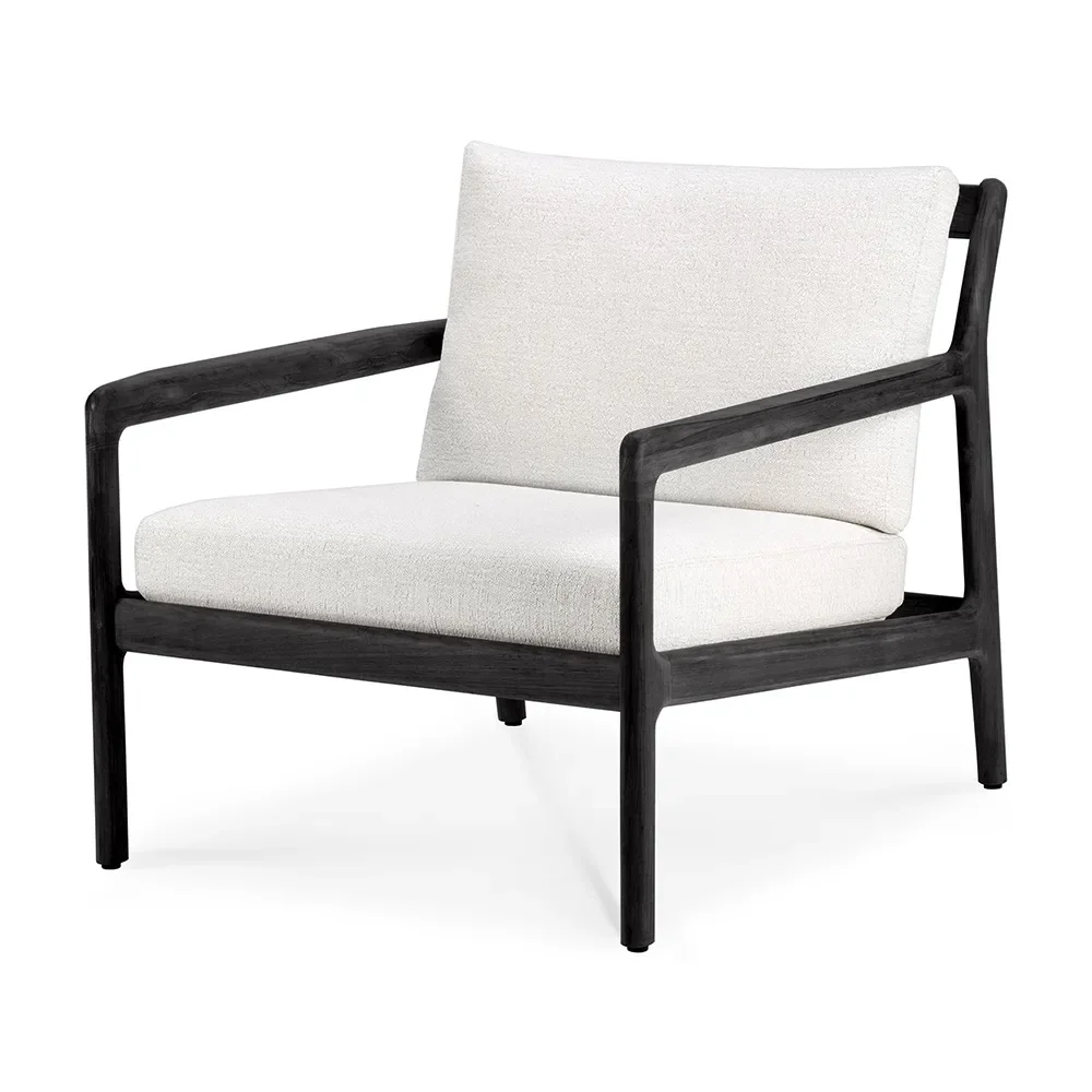 Ethnicraft, Jack Lænestol Black/Off White
