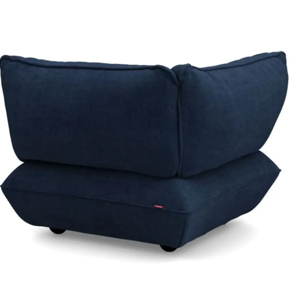 sumo sofa hjørnesektion højre cord recycled deep blue