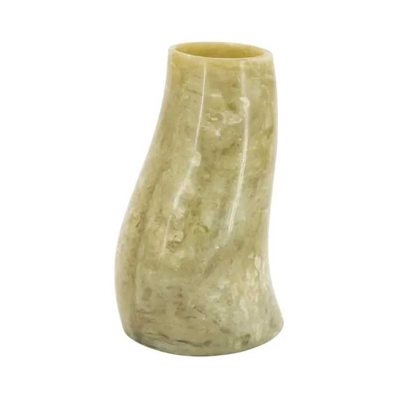 Stonea 4 Vase 15x14x25,5 cm Harpiks Grøn
