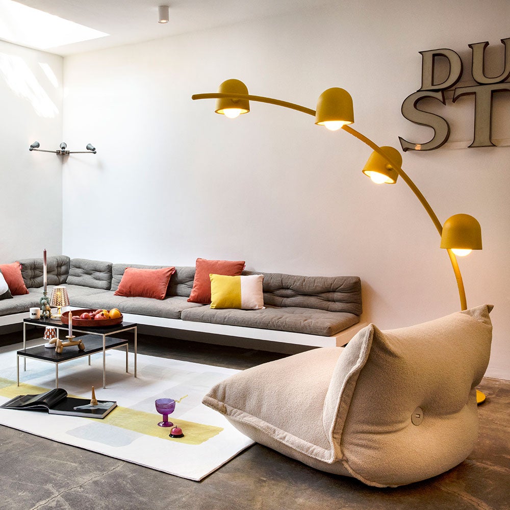 Big Lebowski gulvlampe anthracite