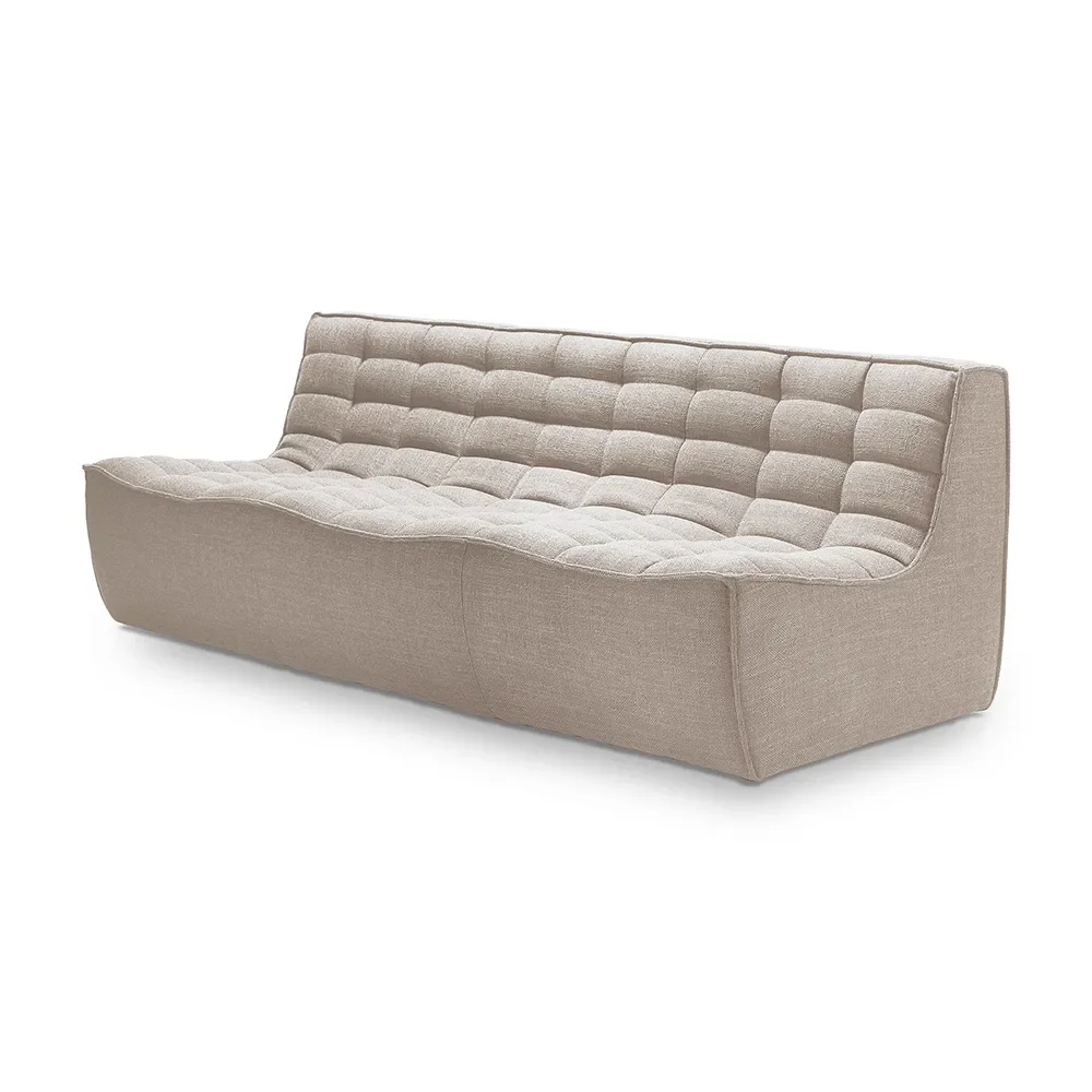N701 3-personers sofa Beige