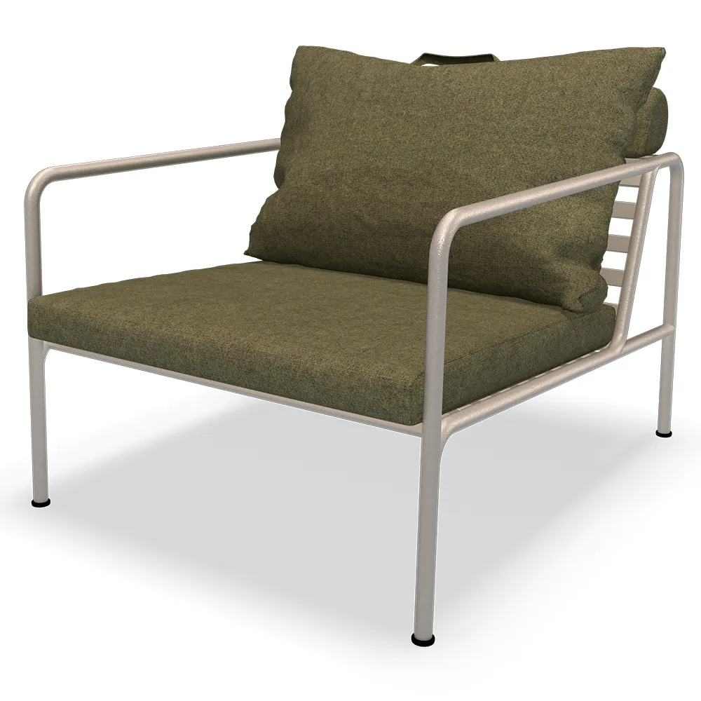 Houe, Avon Lænestol Moss/White