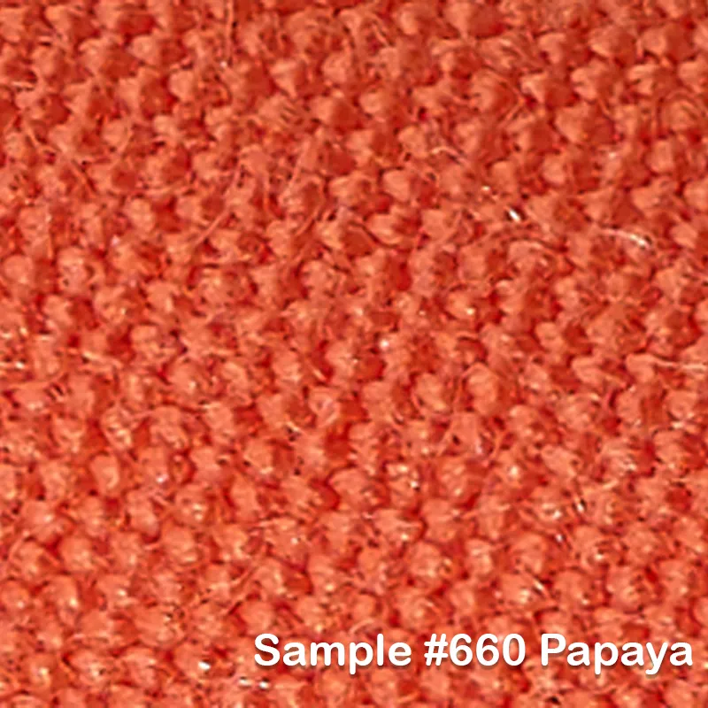 Fortello 350x350 cm parasol alu Cat.5 660 Papaya