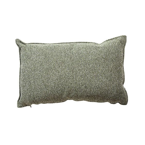 Cane-line, Wove Ornamental Pude 52X32 cm Mørkegrøn