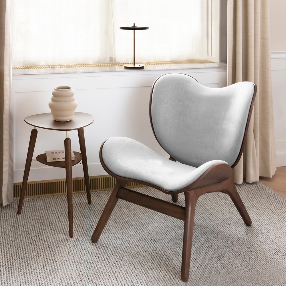 A Conversation Piece Hvilestol Dark Oak/Sterling