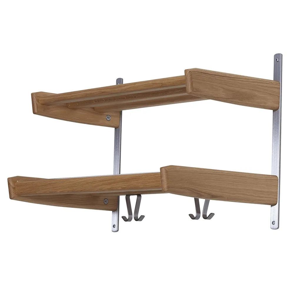 Oscarssons Möbel, Meja Hattehylde 59 cm 2 hylder Olieret eg