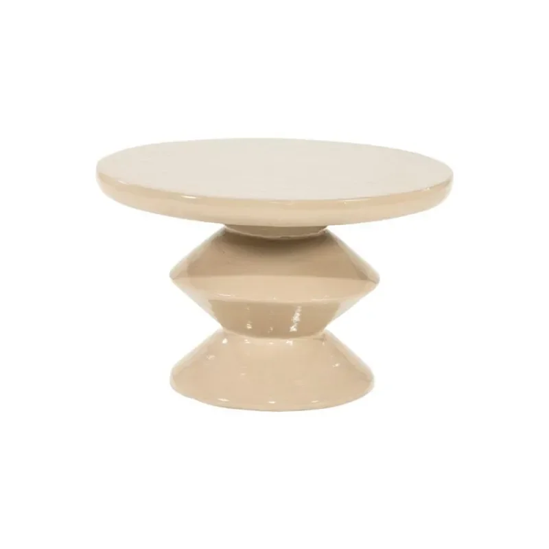 Circolo small sofabord 60x60x38 cm jern taupe