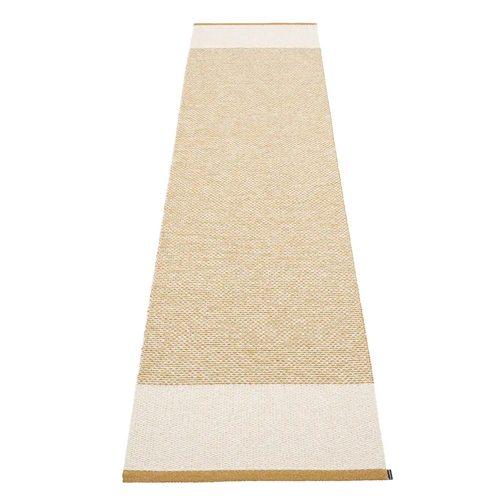 Pappelina, Edit tæppe 70x300 cm Ochre