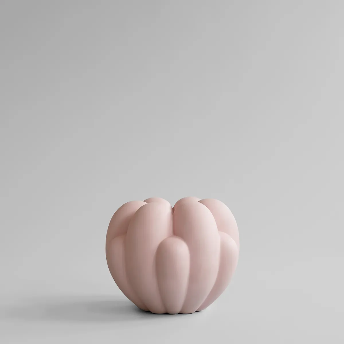 Håndlavet vase Bloom Mini Rose H27 cm