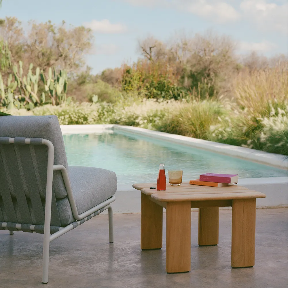 Lounge Stol Settle Ribbed Weave 2/Dark Green