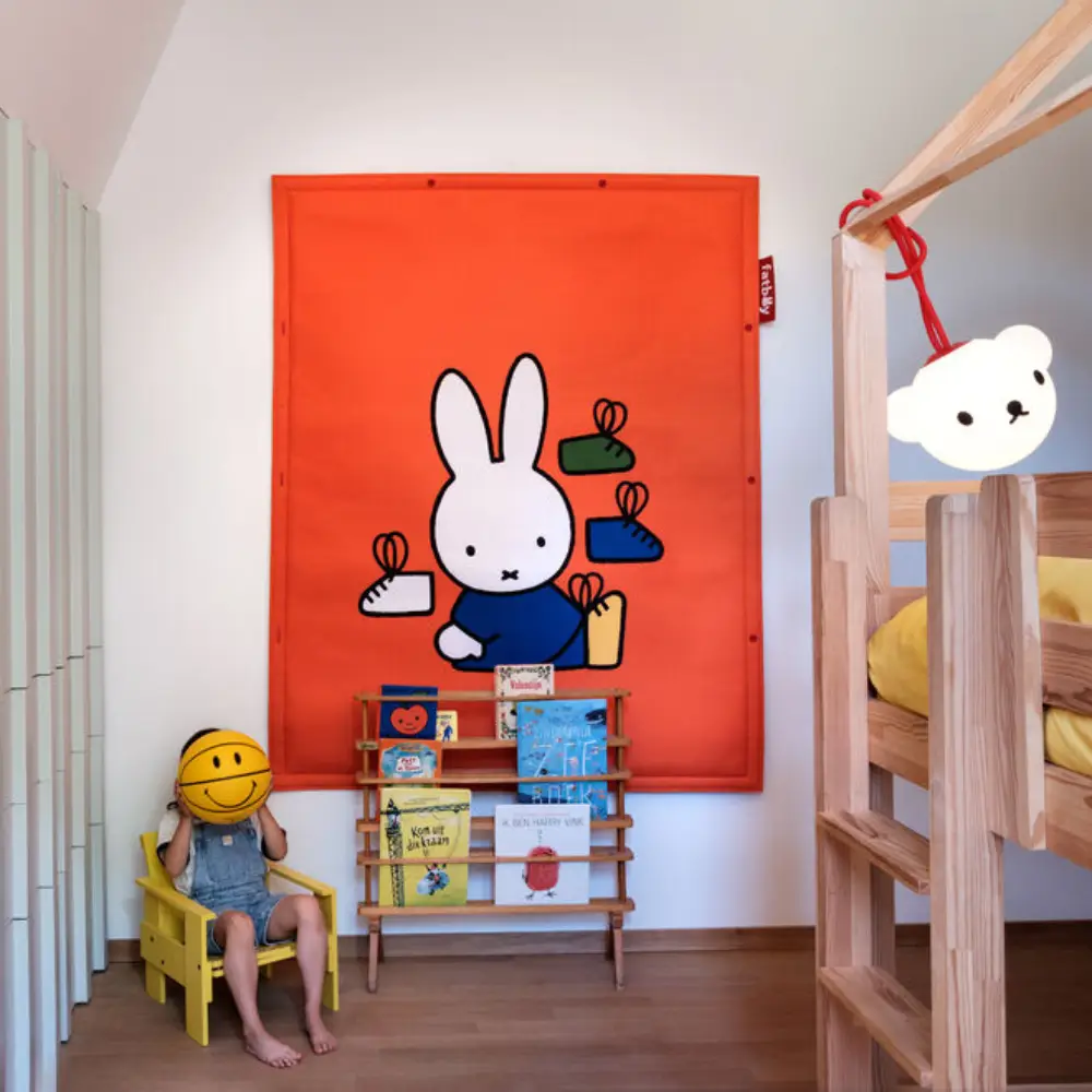flying carpet x Miffy legemåtte 180x140 cm orange