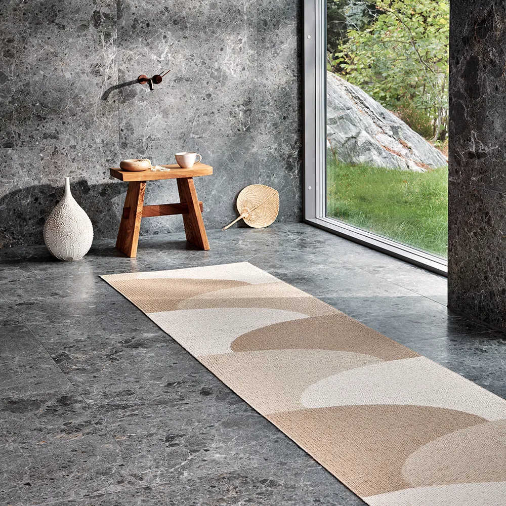 Hill tæppe Vanilla/Beige/Cream 70 x 90cm