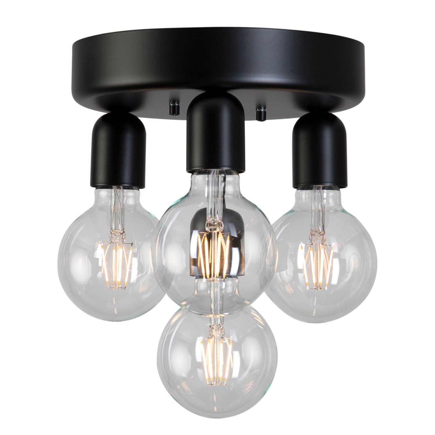 Belid, Regal loftlampe 4 D230 mat sort