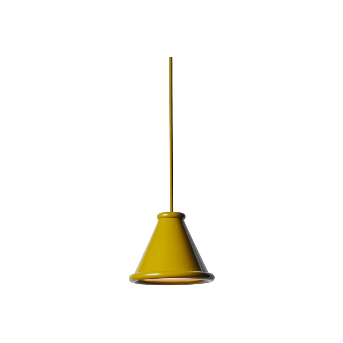 Belle loftpendel Ø15,3xH12,2 cm metal honey yellow
