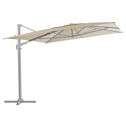 Vinovo parasol 300x400 cm Light grey / Khaki