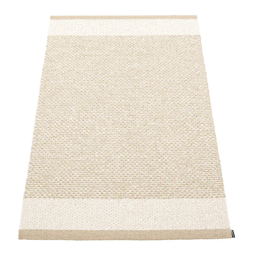 Pappelina, Edit tæppe 85x160 cm Beige/Vanilla