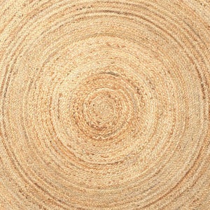 Eternal Round Jute Rug - Small - Natural