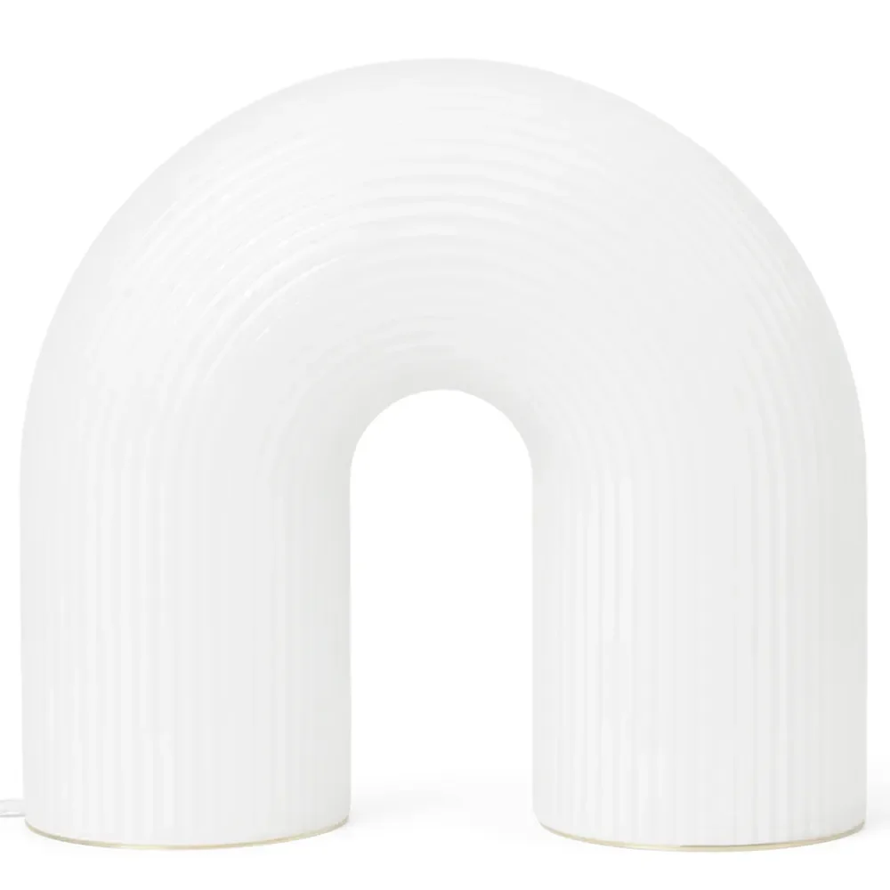 Ferm Living, Vuelta Gulvlampe White
