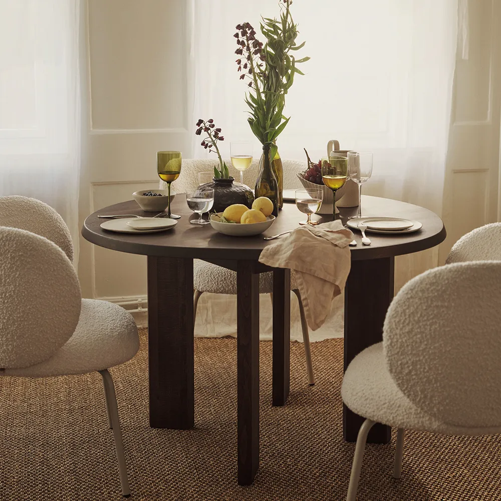 Tarn Spisebord 115 cm - Dark Stained Beech