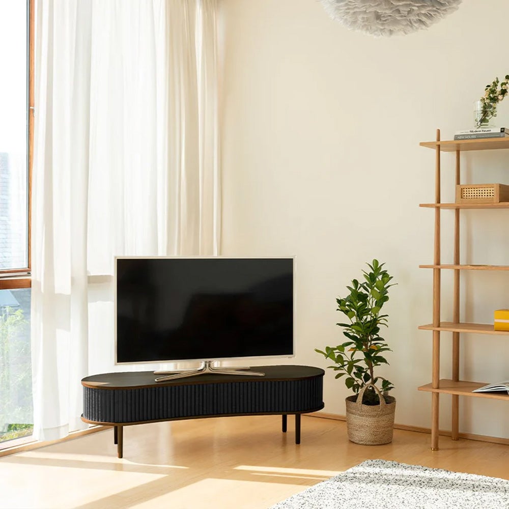 Audacious TV-bord Mørk Eg/Charcoal