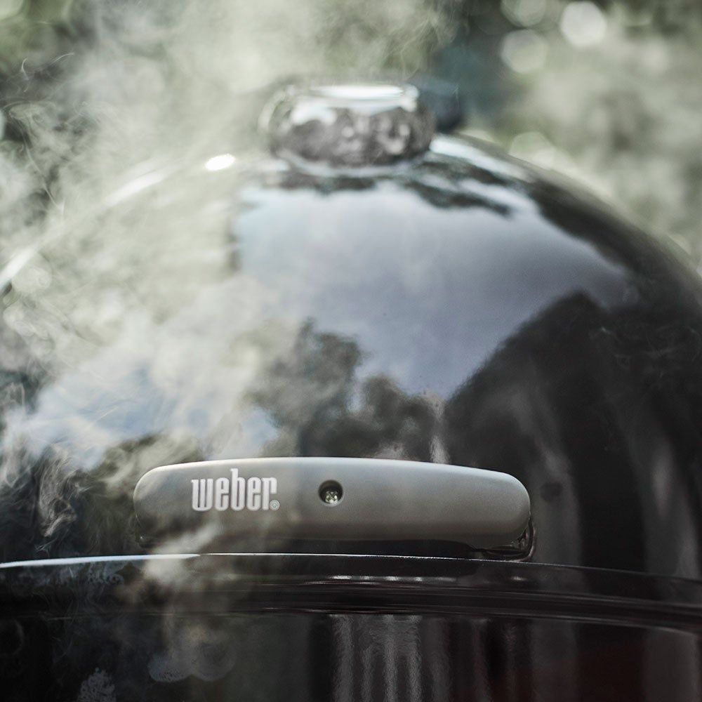 Smokey Mountain Cooker 57 cm Sort Støbejern Weber