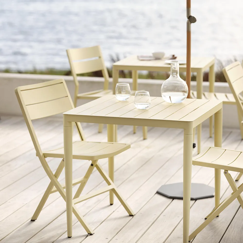 Bigby Spisebord 76x76 cm Lemon