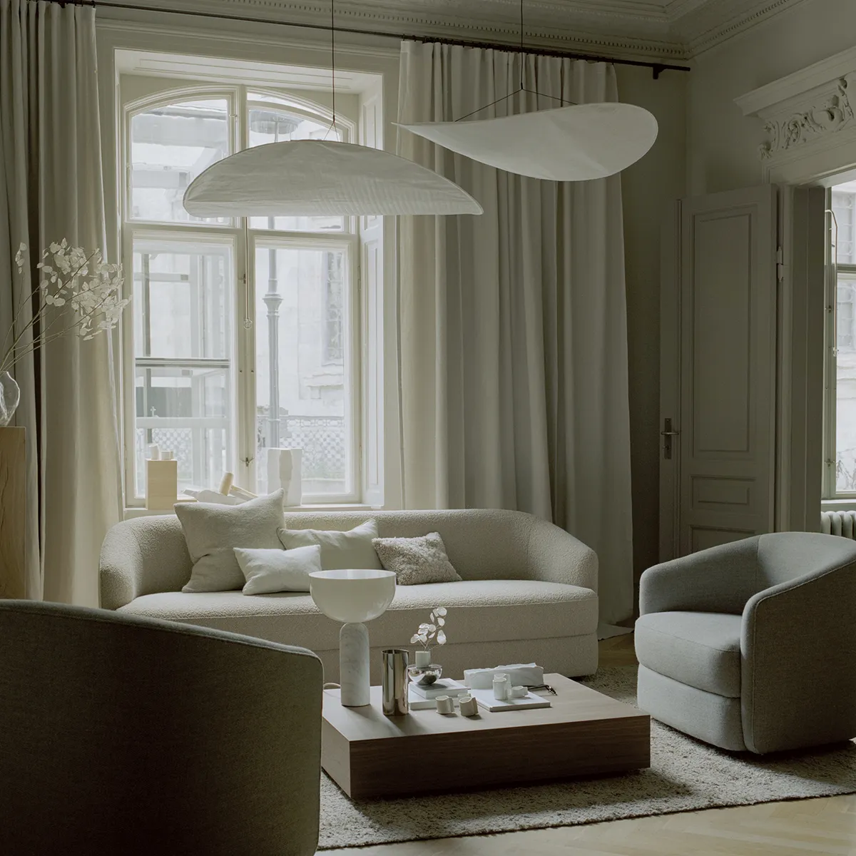 Sofa Covent Deep (3-personers) Hemp