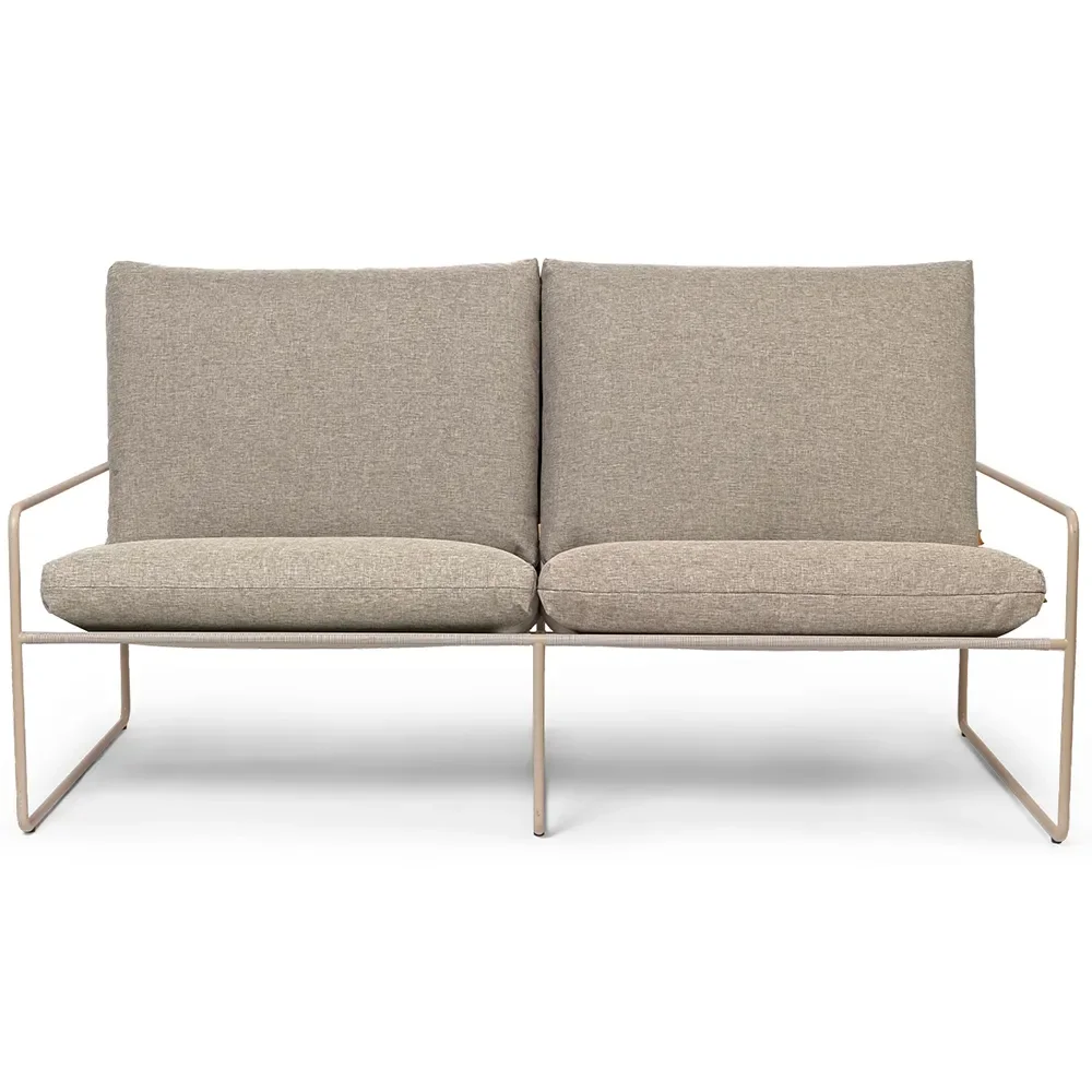 Ferm Living, Desert 2-personers sofa Cashmere/Dark Sand
