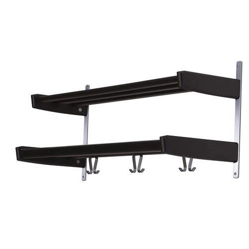 Meja Hattehylde 90 cm 2 hylder Sortbejdset eg
