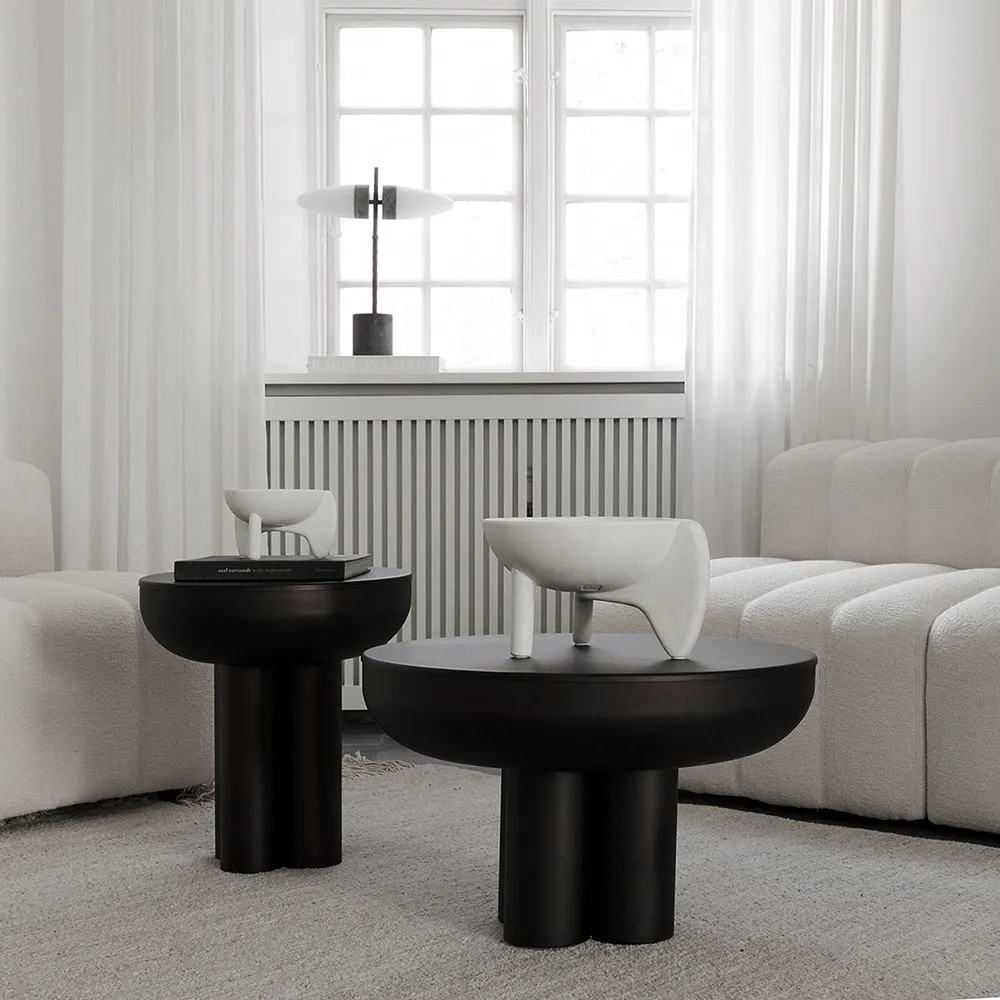 Crown Table, Tall - Burned Black