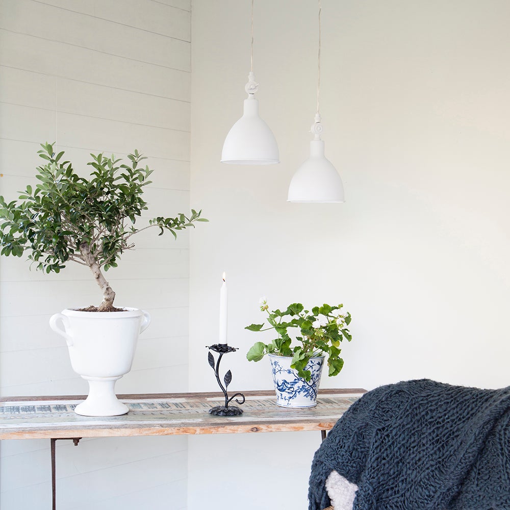 Bazar loftspendel Ø17cm Hvid by Rydéns | 