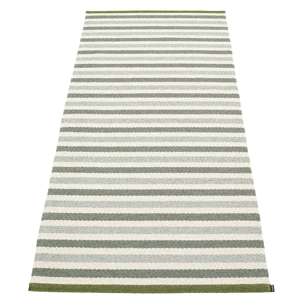 Pappelina, Teo tæppe 85x200 cm Sage/Army/Vanilla