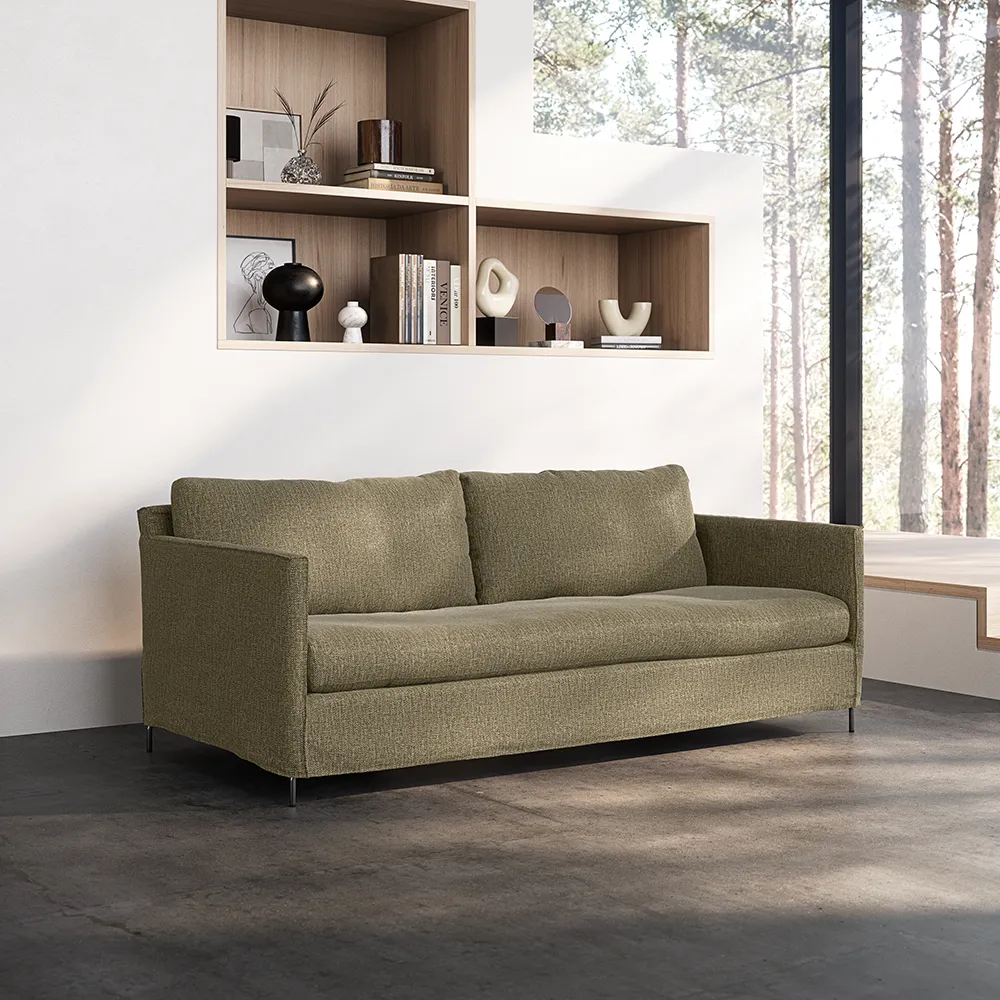 Petito 2-personers sofa hel sædehynde Kat B