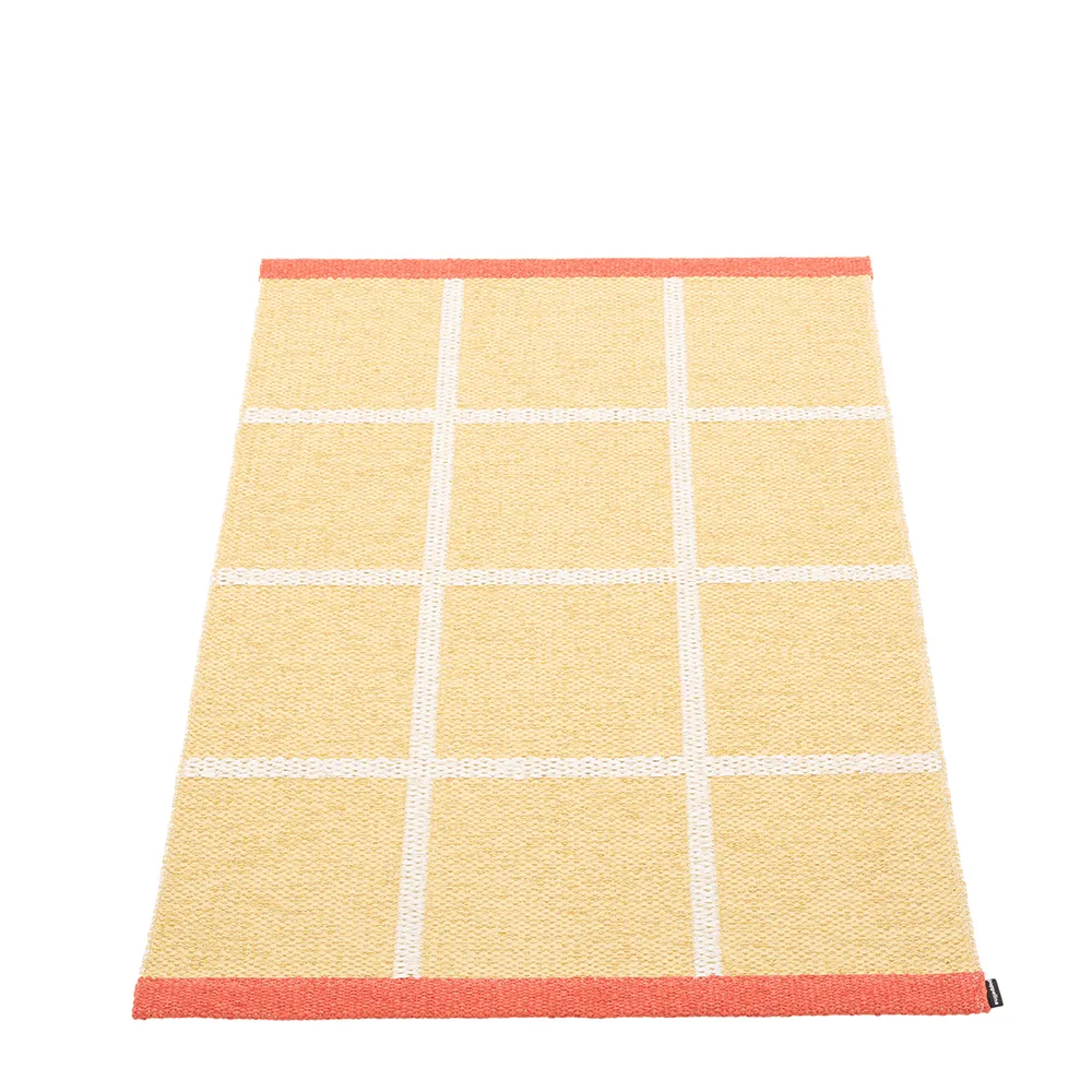 Pappelina, Vævet Tæppe Criss Pop Pale Yellow