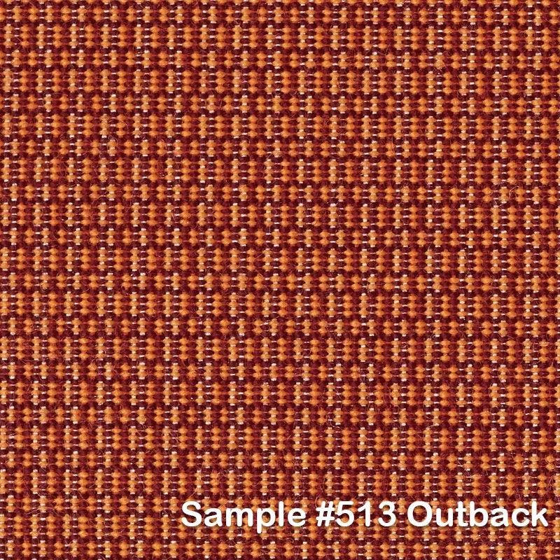 Sunwing Casa Frithængende Parasol 300 cm Kat.5 Anodiseret Alu/513 Fire Red Glatz