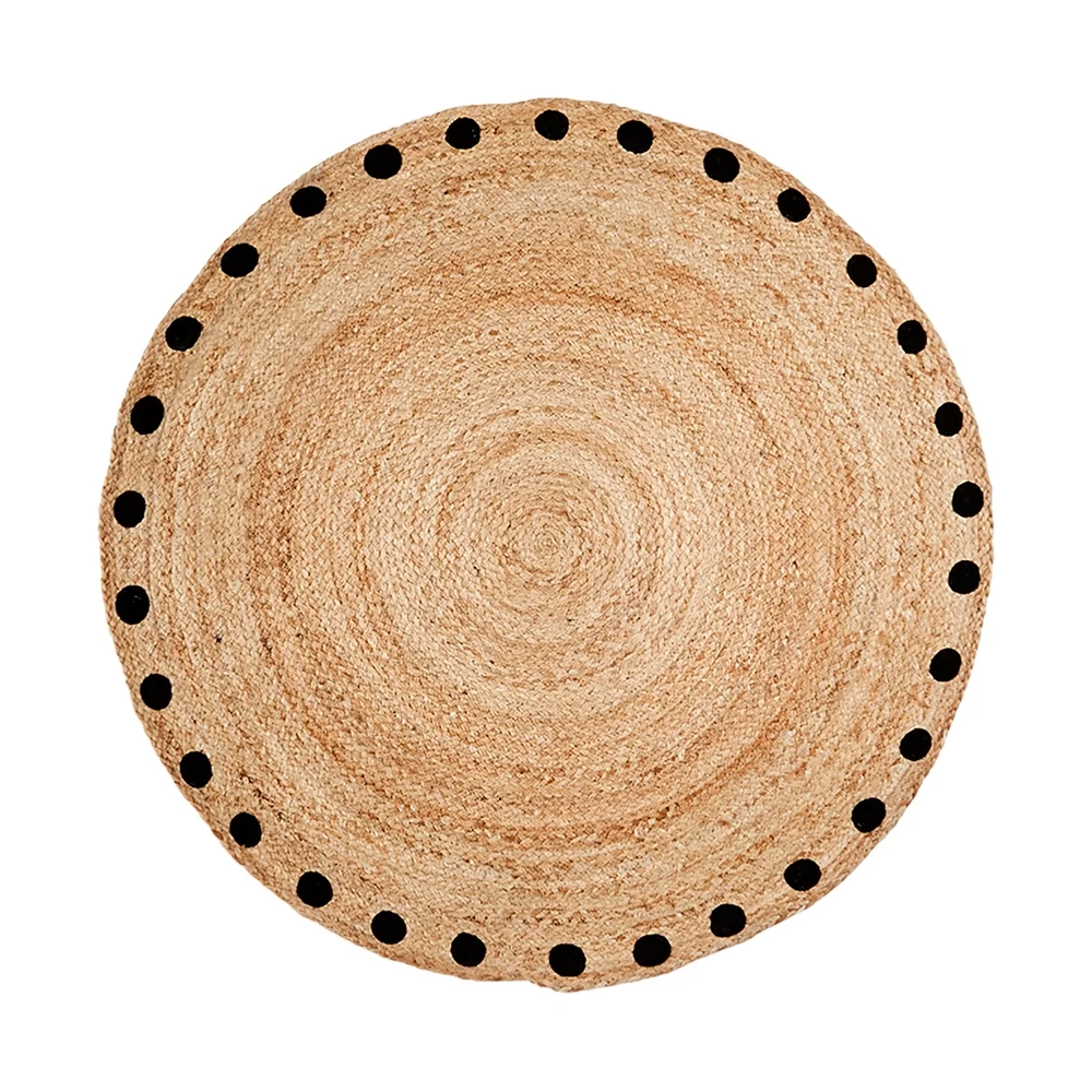 JUNI tæppe jute Ø100 cm