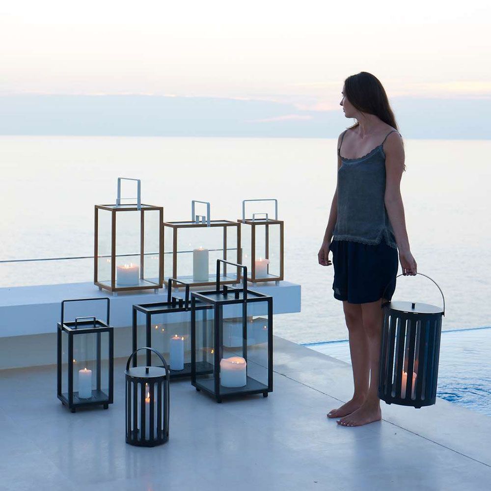 Lighthouse lysestage stor Lava Grey