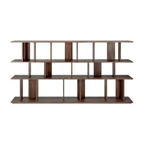 Irregular Hylde Lakeret teak 224 x 37 x 115 cm