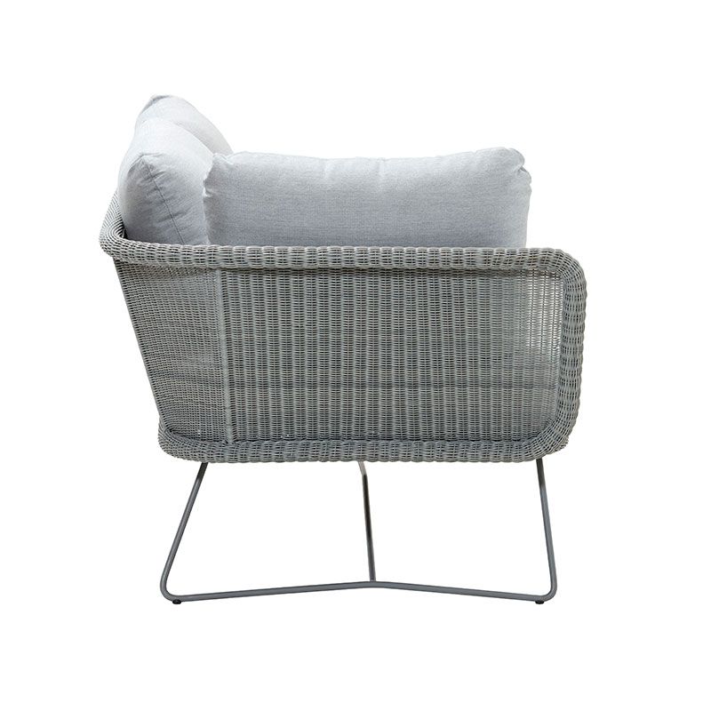 Horizon 2-personers sofa Højre Lysegrå