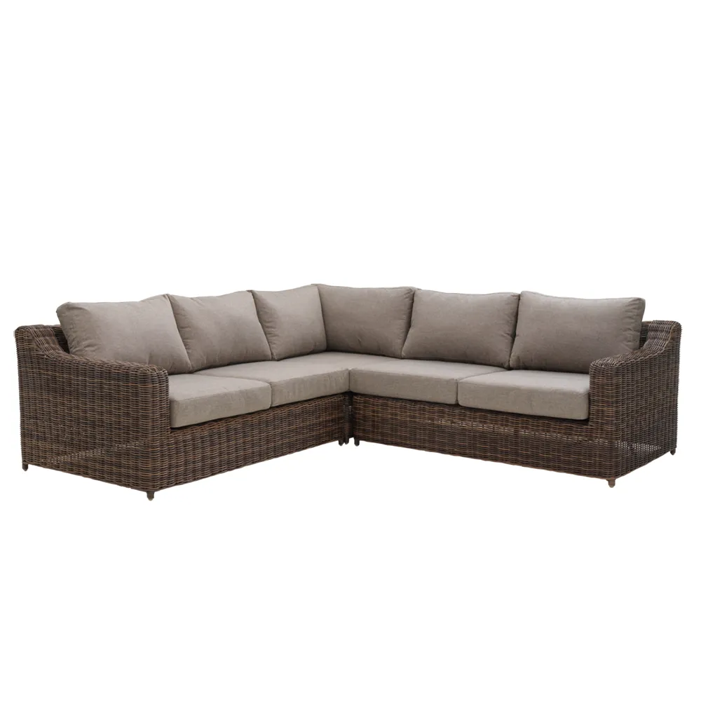 Glendon endestykker, 2-pak  Dark brown / Soft moose