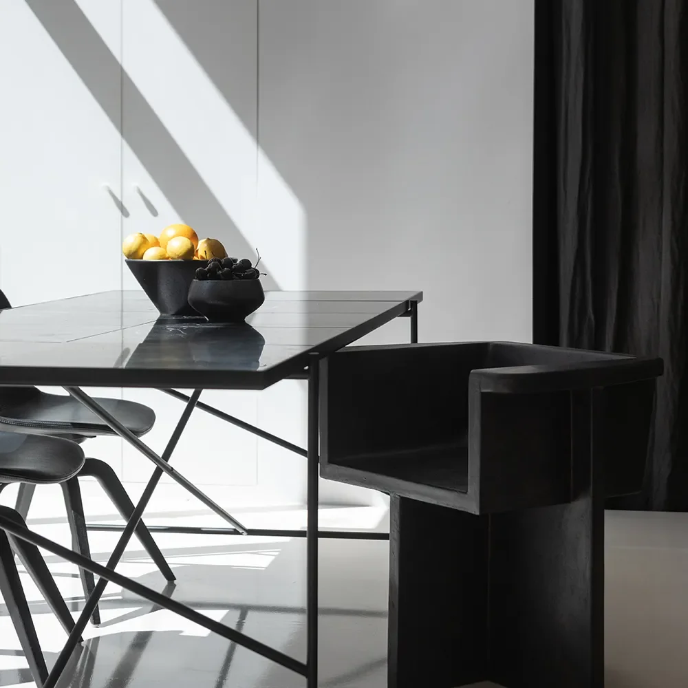  Brutus Spisebordsstol - Kaffe