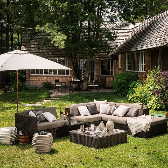 Lounge sofabord 110 cm blegemiddel 