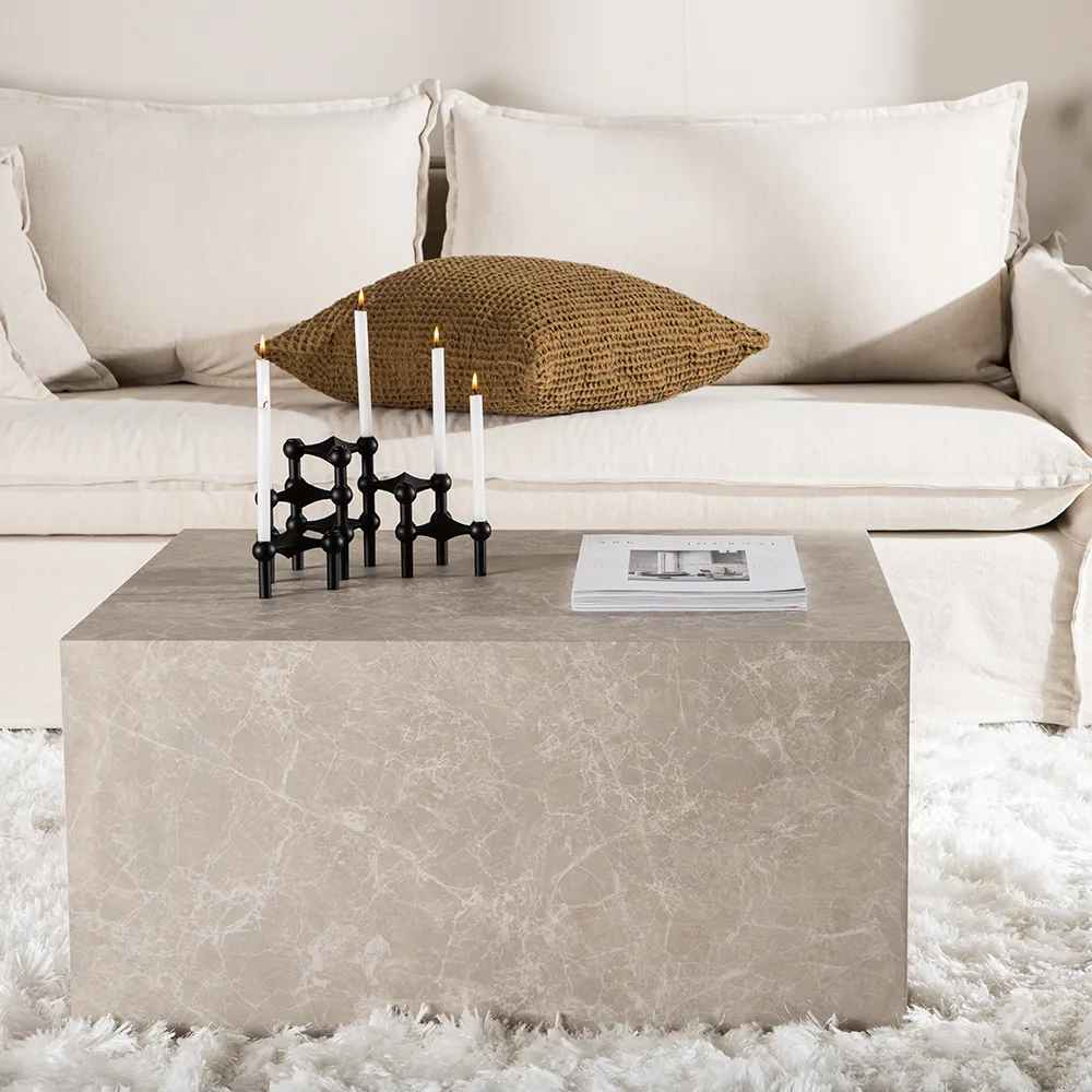 York Sofabord 60x80 cm Beige