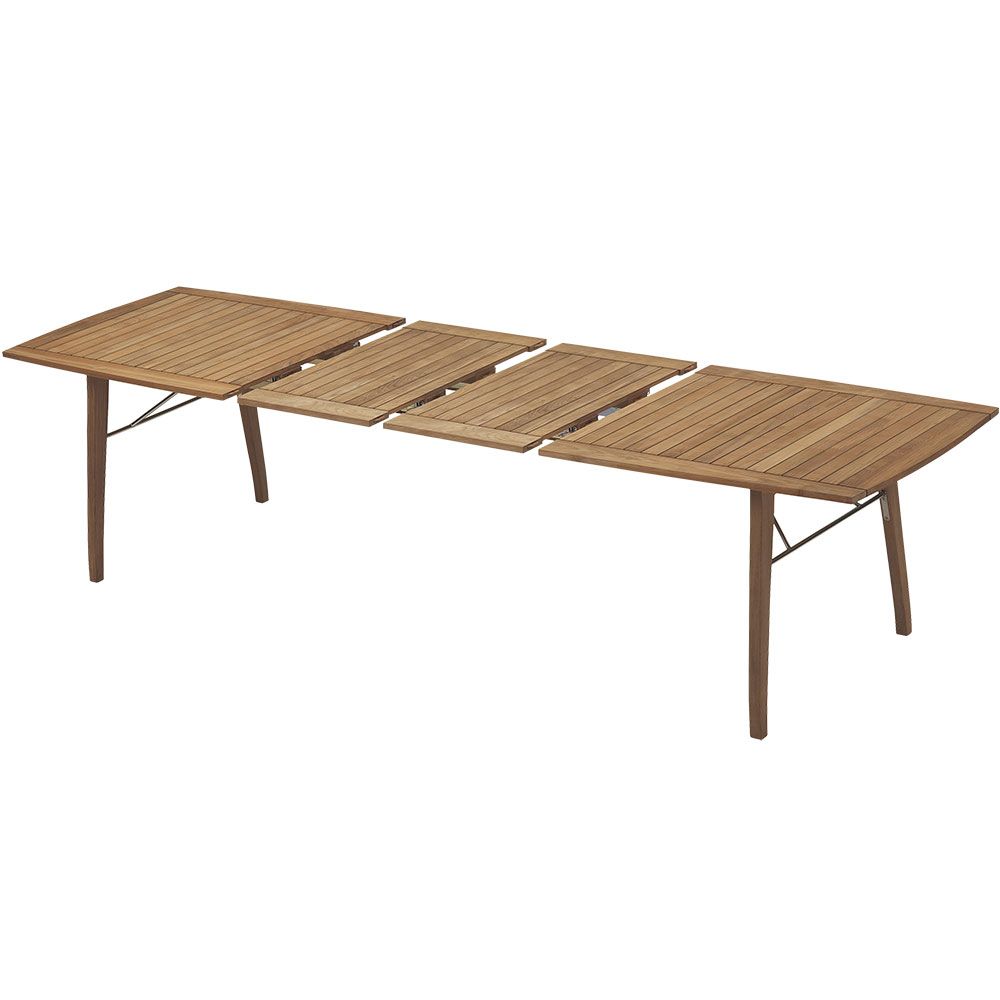 Ballare Spisebord 90x196-296 cm Teak 