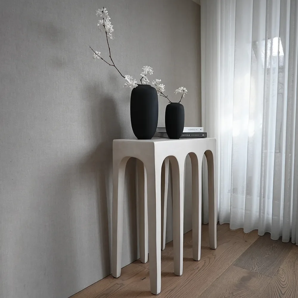 Bow konsolbord, lille - Birch